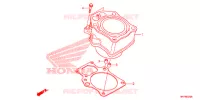 CYLINDRE pour Honda FOURTRAX 420 RANCHER 4X4 AT DCT IRS EPS CAMO de 2018