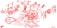 CULASSE pour Honda FOURTRAX 500 RUBICON DCT EPS de 2018