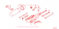 OUTIL pour Honda FOURTRAX 500 RUBICON DCT EPS de 2018