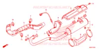 SILENCIEUX D'ECHAPPEMENT pour Honda FOURTRAX 500 RUBICON DCT EPS de 2018