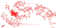 SUPPORT pour Honda FOURTRAX 500 RUBICON DCT EPS de 2018