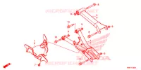 BRAS ARRIERE pour Honda FOURTRAX 500 RUBICON DCT EPS de 2018