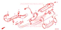 SILENCIEUX D'ECHAPPEMENT pour Honda FOURTRAX 500 RUBICON DCT EPS de 2018
