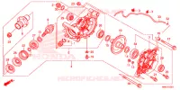 ENGRENAGE FINAL ARRIERE pour Honda FOURTRAX 500 RUBICON IRS DCT EPS DELUXE de 2018