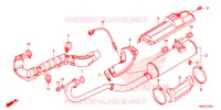 SILENCIEUX D'ECHAPPEMENT pour Honda FOURTRAX 500 RUBICON IRS DCT EPS DELUXE de 2018