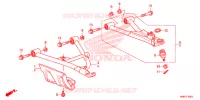 TRIANGLES AVANT pour Honda FOURTRAX 500 RUBICON IRS DCT EPS DELUXE de 2018