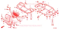 SUPPORT pour Honda FOURTRAX 420 RANCHER 4X4 AT DCT IRS de 2018