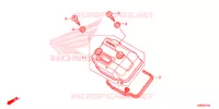 COUVRE CULASSE pour Honda CB 125 R ABS de 2018