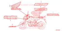 AUTOCOLLANTS pour Honda GROM 125 ABS de 2018