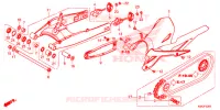 BRAS OSCILLANT pour Honda CB 250 R de 2019
