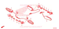 CLIGNOTANT pour Honda CB 250 R de 2019