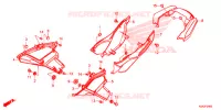 COUVERCLES LATERAUX pour Honda CB 250 R de 2019