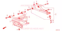 TRIANGLES AVANT pour Honda FOURTRAX 420 RANCHER 4X4 AT DCT IRS EPS YELLOW de 2018