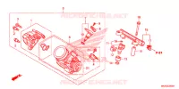CORPS DE PAPILLON pour Honda NC 750 S ABS de 2020