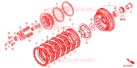 EMBRAYAGE pour Honda CBR 500 R ABS de 2018