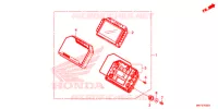 COMPTEUR pour Honda CBR 1000 ABS RED de 2018