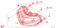 PHARE pour Honda CBR 1000 ABS RED de 2018
