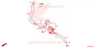 VALVE DE COMMANDE D'INJECTION D'AIR pour Honda CBR 1000 RR SP de 2018
