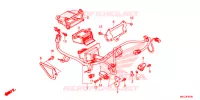 FAISCEAU D'AIRBAG pour Honda GL 1800 GOLD WING TOUR DCT, NAVI, AIRBAG de 2018