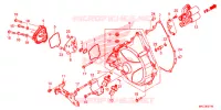 CARTER D'EMBRAYAGE (DCT) pour Honda GL 1800 GOLD WING TOUR de 2018
