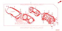 COMPTEUR (NSS125ADK) pour Honda FORZA 125 3E de 2018