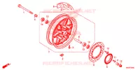 ROUE AVANT pour Honda FORZA 125 3E de 2018