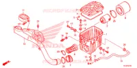 FILTRE A AIR pour Honda PIONEER 700 M2 RED de 2018