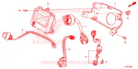 COMMODO   COMPTEUR pour Honda PIONEER 700 M4P RED de 2018