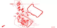 COUVRE CULASSE pour Honda AFRICA TWIN 1000 RED de 2018