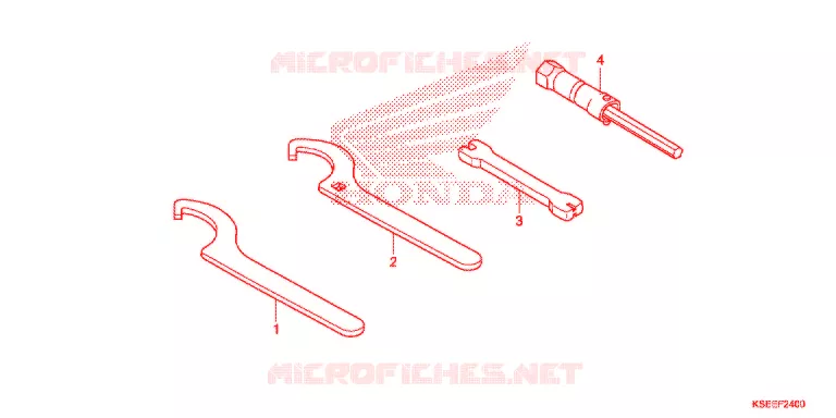 OUTIL Honda MOTO 150 CRF 2019  CRF150RBJ