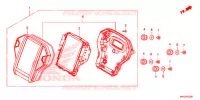 COMPTEUR pour Honda AFRICA TWIN 1000 DCT ADVENTURE LOWER de 2018