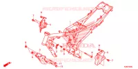 CADRE pour Honda CBF 160 UNICORN de 2018