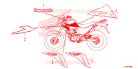 AUTOCOLLANTS pour Honda XR 190 de 2018