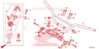 GUIDON   TE DE FOURCHE (XR190CT) pour Honda XR 190 de 2017