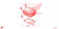 CYLINDRE pour Honda XR 150 de 2017