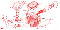 FILTRE A AIR pour Honda FOURTRAX 500 RUBICON IRS EPS RED de 2018