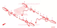 CLIGNOTANT pour Honda AFRICA TWIN 1000 de 2018