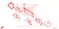 OUIES DE RADIATEUR pour Honda CTX 700 DCT ABS de 2018