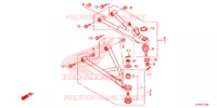 TRIANGLES AVANT pour Honda PIONEER 700 M2 de 2018