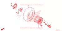 ROUE AVANT pour Honda FOURTRAX 420 RANCHER 2X4 BASE de 2018