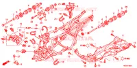 CADRE pour Honda FOURTRAX 420 RANCHER 2X4 BASE de 2018