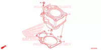 CYLINDRE pour Honda FOURTRAX 420 RANCHER 2X4 BASE de 2018