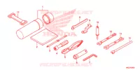 OUTIL pour Honda FOURTRAX 420 RANCHER 2X4 BASE de 2018