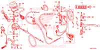 COMMODO   LEVIER   CABLE pour Honda FOURTRAX 500 RUBICON IRS DCT EPS DELUXE de 2018