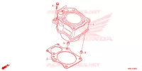 CYLINDRE pour Honda FOURTRAX 500 RUBICON IRS DCT EPS DELUXE de 2018