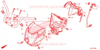 GUIDON pour Honda FOURTRAX 500 RUBICON IRS DCT EPS DELUXE de 2018