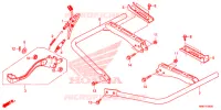 PEDALE   REPOSE PIED pour Honda FOURTRAX 500 RUBICON IRS DCT EPS DELUXE de 2018