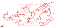 SILENCIEUX D'ECHAPPEMENT pour Honda FOURTRAX 500 RUBICON IRS DCT EPS DELUXE de 2018