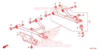 TRIANGLES AVANT pour Honda FOURTRAX 500 RUBICON IRS DCT EPS DELUXE de 2018