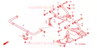BRAS ARRIERE pour Honda FOURTRAX 420 RANCHER 4X4 PS de 2009